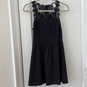 Beautiful Lace Little Black Dress